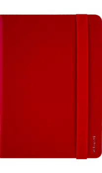 Чехол-книжка Miracase для планшета 8707 универсальный 9-10'', кожзам, красный