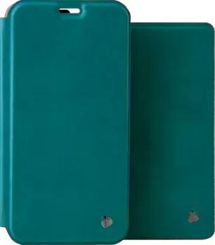 Чехол-книжка + обложка на паспорт FashionTouch для Honor 7C/7A Pro, полиуретан, бирюзовый