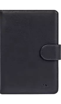 Чехол-книжка RIVACASE для планшета 3017 универсальный 10,1'', кожзам, черный