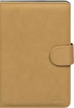 Чехол-книжка RIVACASE для планшета 3012 универсальный 7'', кожзам, бежевый