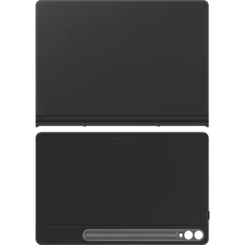 Чехол-книжка Samsung для планшета Galaxy Tab S9+ BX810PBE, полиуретан, черный