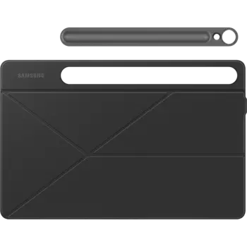 Чехол-книжка Samsung для планшета Galaxy Tab S9 BX710PBE, полиуретан, черный