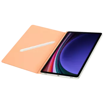 Чехол-книжка Samsung Smart Book Cover для планшета Galaxy Tab S9 | S9 FE, поликарбонат / полиуретан, оранжевый (EF-BX710POEGRU)