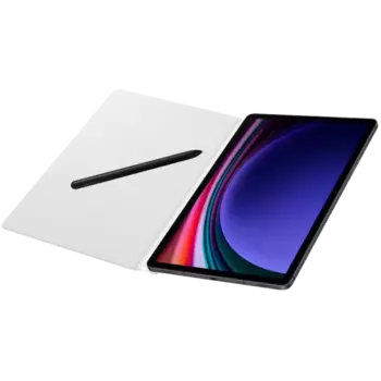 Чехол-книжка Samsung Smart Book Cover для планшета Galaxy Tab S9 | S9 FE, поликарбонат / полиуретан, белый (EF-BX710PWEGRU)