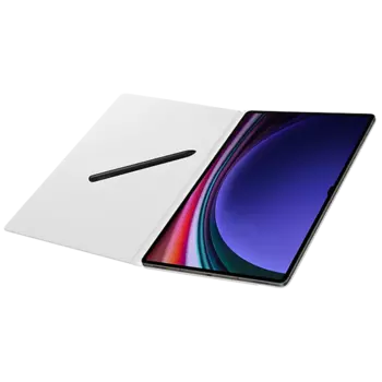 Чехол-книжка Samsung Smart Book Cover для планшета Galaxy Tab S10 Ultra | S9 Ultra, поликарбонат / полиуретан, белый