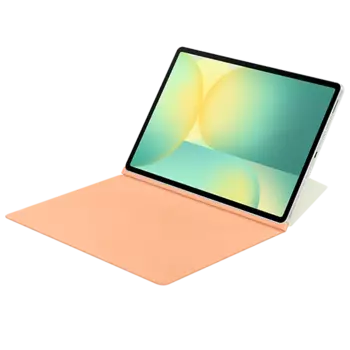 Чехол-книжка Samsung Smart Book Cover для планшета Galaxy Tab S10 FE+, поликарбонат / полиуретан, оранжевый (EF-BX620POEGRU)