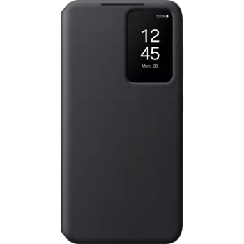 Чехол-книжка Samsung Smart View Wallet Case для Galaxy S24+, полиуретан, черный (EF-ZS926CBEGRU)