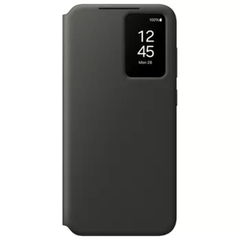 Чехол-книжка Samsung Smart Wallet Case для Galaxy S24FE, поликарбонат/термополиуретан, черный (ZS721CBEGRU)