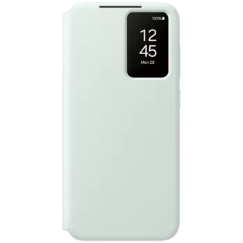 Чехол-книжка Samsung Wallet Case для Galaxy S24FE, поликарбонат / полиуретан, мятный (EF-ZS721CMEGRU)