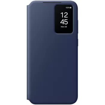 Чехол-книжка Samsung Wallet Case для Galaxy S24FE, поликарбонат / полиуретан, синий (EF-ZS721CLEGRU)