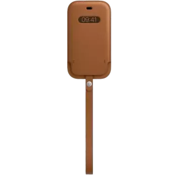 Чехол-конверт Apple MagSafe для iPhone 12 mini, кожа, коричневый (MHMP3)