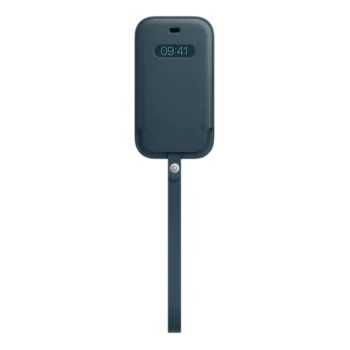 Чехол-конверт Apple MagSafe для iPhone 12 mini, кожа, синий (MHMQ3)