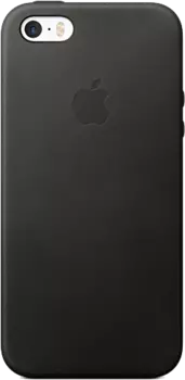 Чехол-крышка Apple для Apple iPhone SE, кожа, черный (MMHH2)