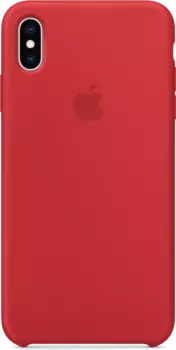 Чехол-крышка Apple для iPhone XS Max, силикон, красный (MRWH2)