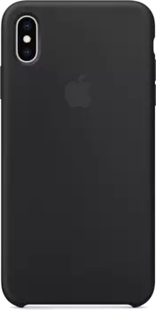 Чехол-крышка Apple для iPhone XS Max, силикон, черный (MRWE2)