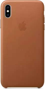 Чехол-крышка Apple для iPhone XS Max, кожа, коричневый (MRWV2)