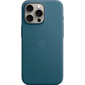 Чехол-крышка Apple FineWoven Case with MagSafe для Apple iPhone 15 Pro Max, синий (MT4Y3)