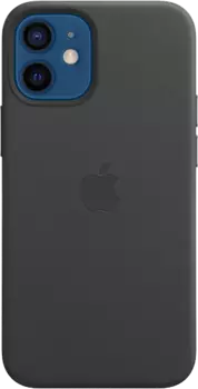 Чехол-крышка Apple MagSafe для iPhone 12 mini, кожа, черный (MHKA3)