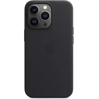 Чехол-крышка Apple MagSafe для iPhone 13 Pro, кожа, тёмная ночь (MM1H3)