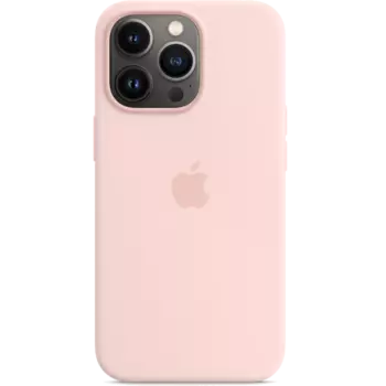 Чехол-крышка Apple MagSafe для iPhone 13 Pro, силикон, розовый мел (MM2H3)