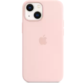 Чехол-крышка Apple MagSafe для iPhone 13 mini, силикон, розовый мел (MM203)