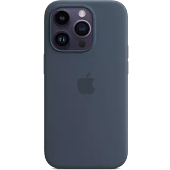 Чехол-крышка Apple MagSafe для iPhone 14 Pro, силикон, синий (MPTF3)