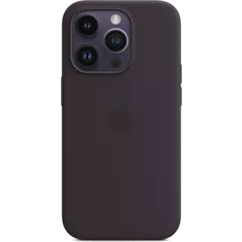 Чехол-крышка Apple MagSafe для iPhone 14 Pro, силикон, темно-фиолетовый (MPTK3)