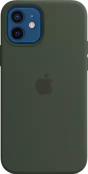 Чехол-крышка Apple MHL33ZE/A MagSafe для iPhone 12 / 12 Pro, силикон, зеленый