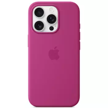 Чехол-крышка Apple Silicone Case c MagSafe для iPhone 16 Pro, силикон, Fuchsia (MYYN3FE/A)