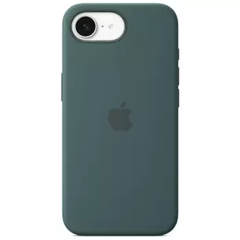 Чехол-крышка Apple Silicone Case для iPhone 16E, силикон, Lake Green (MD3X4FE/A)