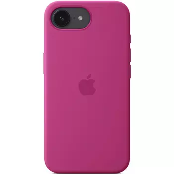 Чехол-крышка Apple Silicone Case для iPhone 16E, силикон, Fuchisa (MD3W4FE/A)