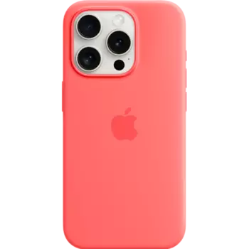 Чехол-крышка Apple Silicone Case with MagSafe для Apple iPhone 15 Pro, силикон, красный (MT1G3ZM/A)