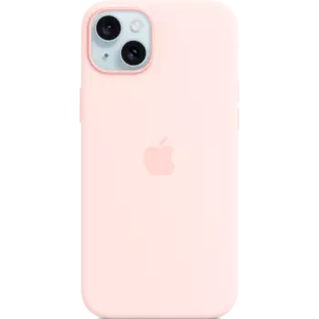 Чехол-крышка Apple Silicone Case with MagSafe для Apple iPhone 15 Plus, силикон, розовый (MT143ZM/A)