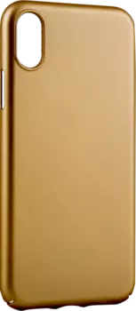 Чехол-крышка Deppa Air Case для iPhone X, пластик, розовое золото