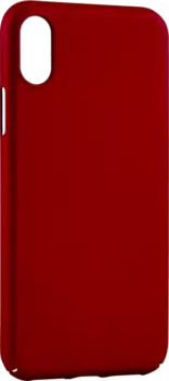 Чехол-крышка Deppa Air Case для iPhone X, пластик, красный