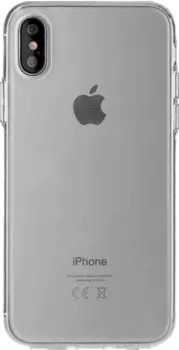 Чехол-крышка Deppa для Apple iPhone X, силикон, прозрачный