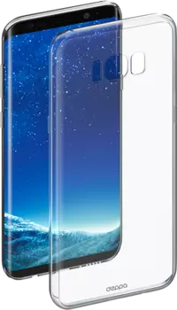 Чехол-крышка Deppa для Samsung Galaxy S8, силикон, прозрачный