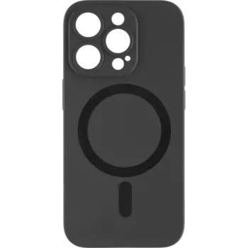 Чехол-крышка Everstone MagSafe Bari для Apple iPhone 14, черный
