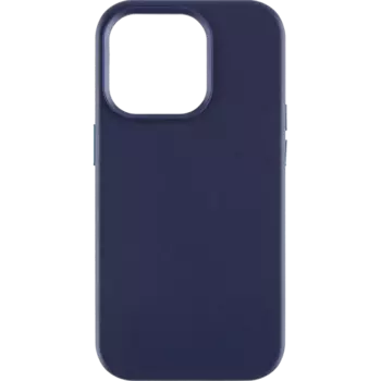 Чехол-крышка Everstone MagSafe для Apple iPhone 14 Pro Max, кожзам, фиолетовый