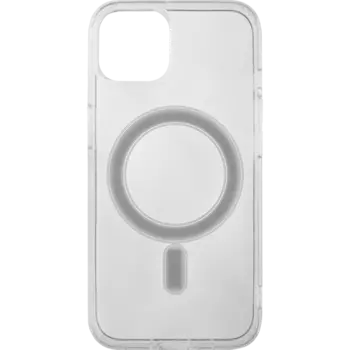Чехол-крышка Everstone MagSafe Lucca для Apple iPhone 14, прозрачный
