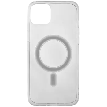 Чехол-крышка Everstone MagSafe Lucca для Apple iPhone 14 Plus, прозрачный