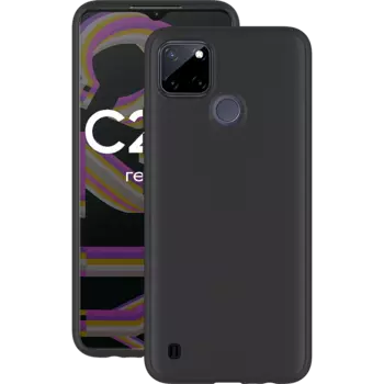 Чехол-крышка Gresso для realme C21Y, термополиуретан, черный