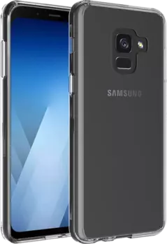 Чехол-крышка Gresso для Samsung Galaxy A8 (2018), силикон, прозрачный