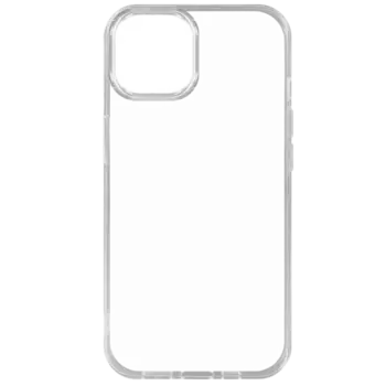 Чехол-крышка Krutoff для Apple iPhone 15, силикон, прозрачный