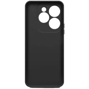 Чехол-крышка Мультибренд для Infinix Hot 40/Hot 40 Pro, термополиуретан, черный