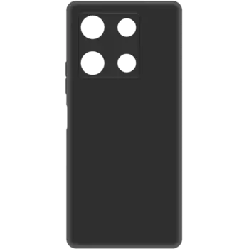 Чехол-крышка Krutoff для Infinix Note 30 Pro, термополиуретан, черный