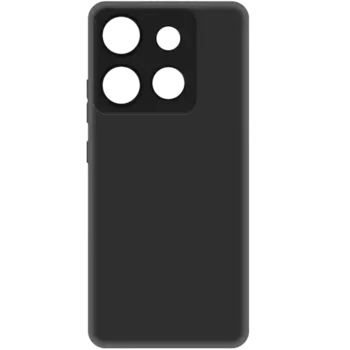 Чехол-крышка Krutoff для Infinix Smart 7 HD, термополиуретан, черный