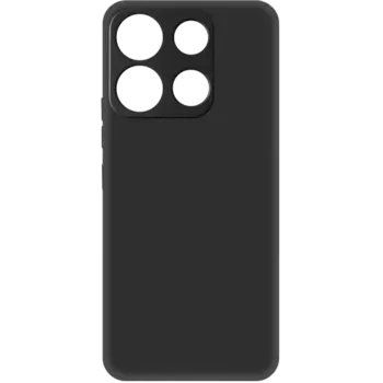 Чехол-крышка Krutoff для ITEL A60s, термополиуретан, черный