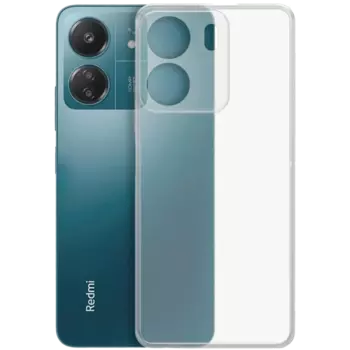 Чехол-крышка Мультибренд для Poco C65/Redmi 13c, силикон, прозрачный