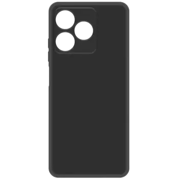 Чехол-крышка Krutoff для realme C51/С53/С61/Note 50, термополиуретан, черный